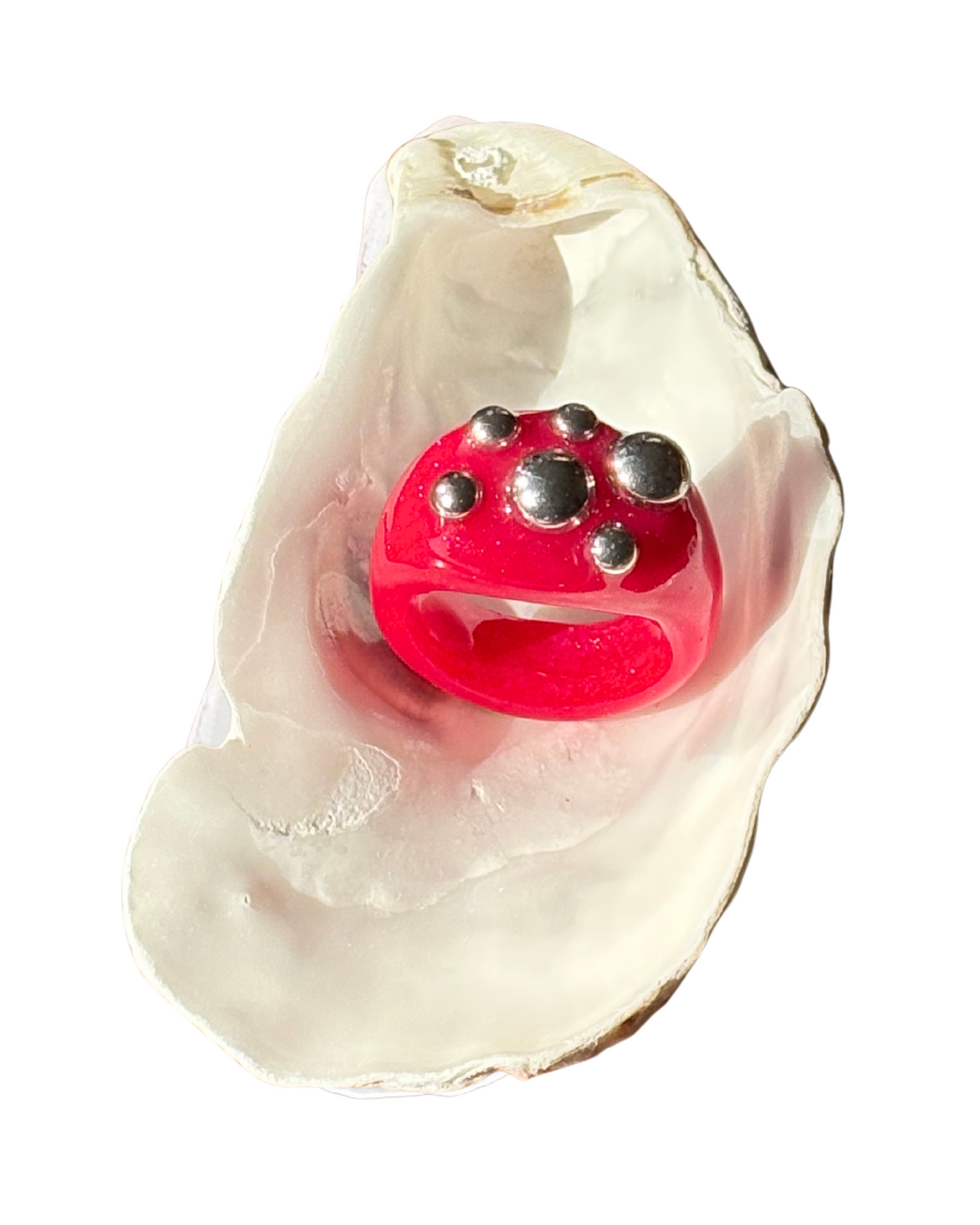 Silver Disco raspberry