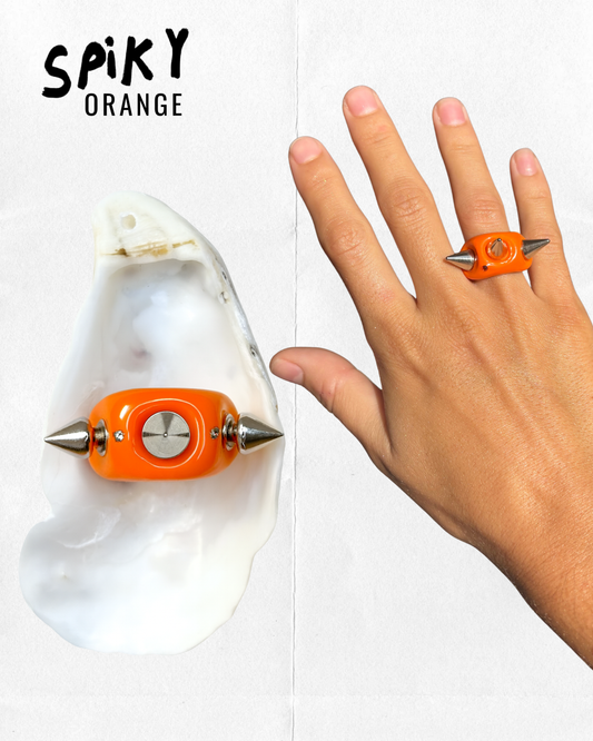 Spiky orange