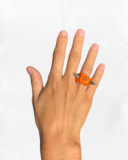 Spiky orange