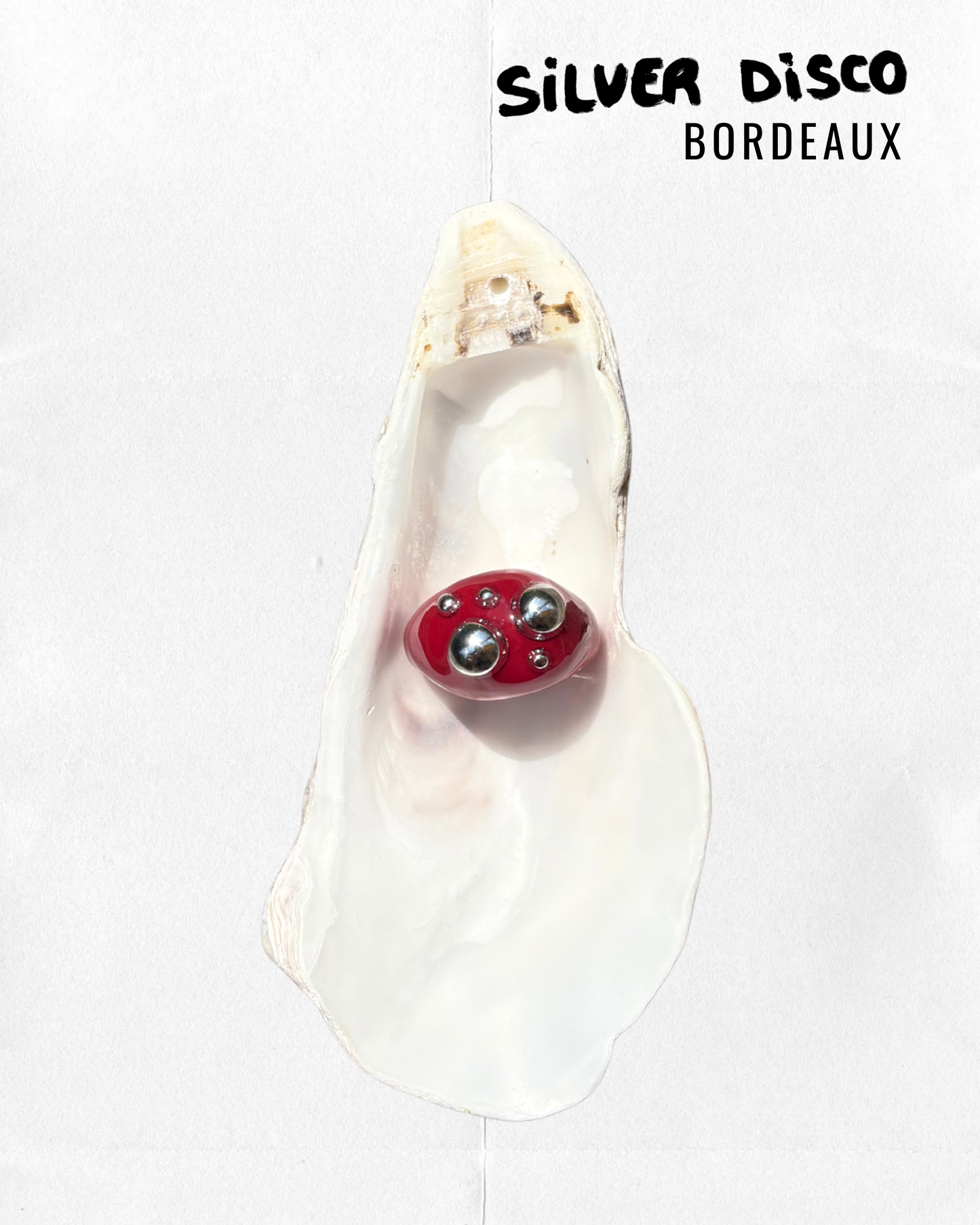 Silver Disco bordeaux