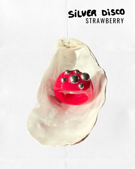 Silver Disco raspberry