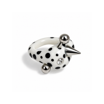 BLUBBY POLKA BLACK