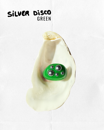 Silver Disco green