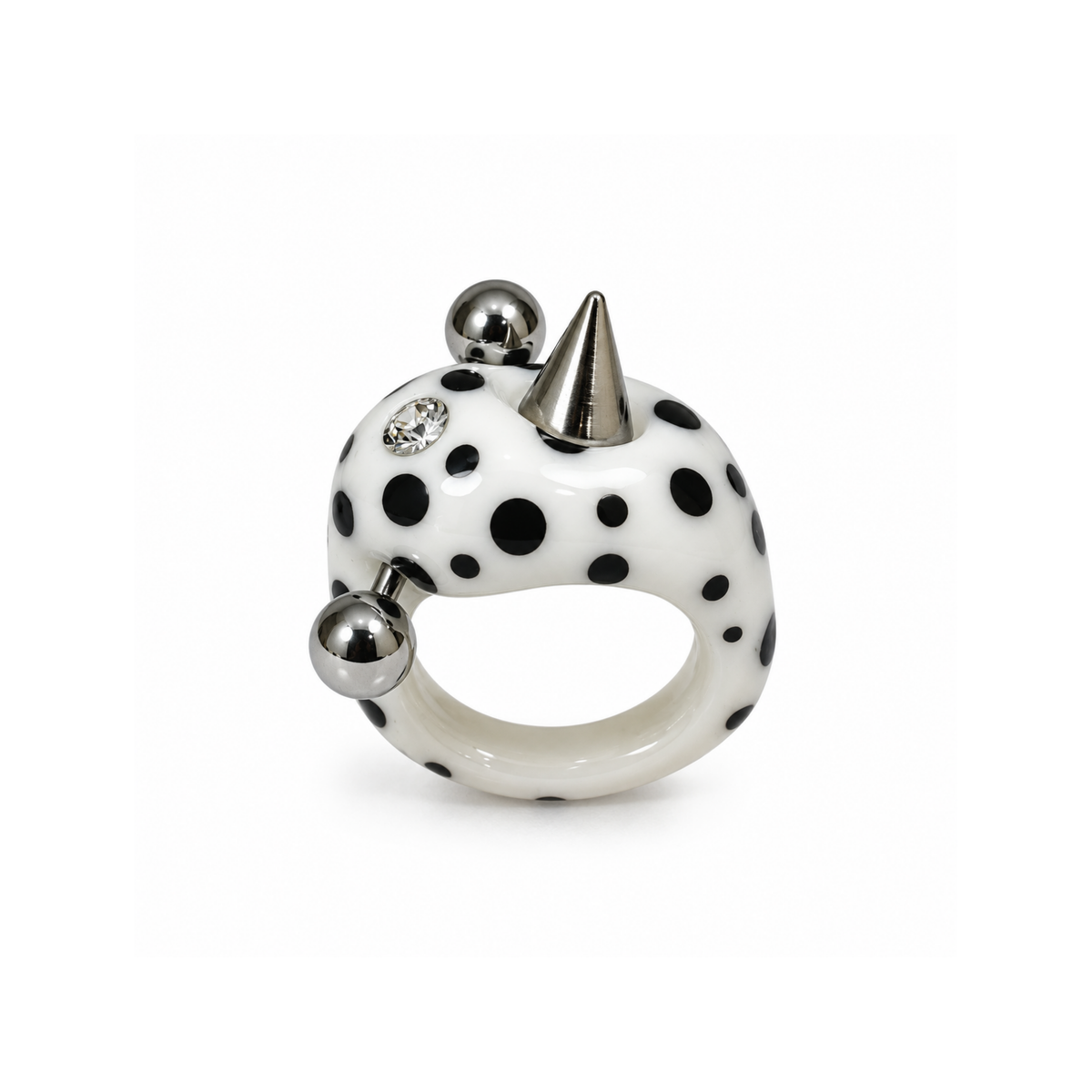 BLUBBY POLKA BLACK