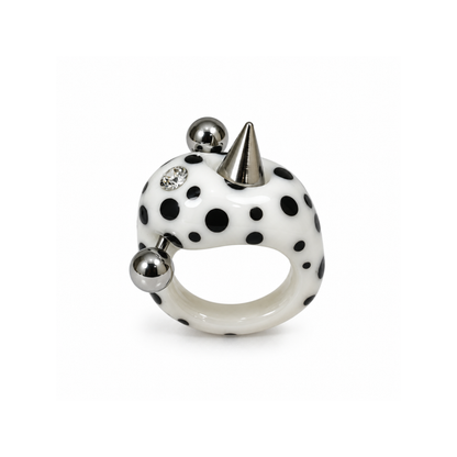 BLUBBY POLKA BLACK